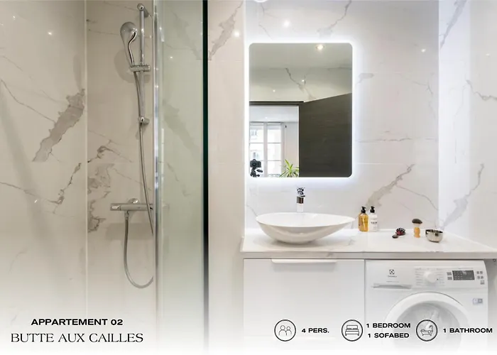 Apartman Beauquartier - Butte Aux Cailles I *