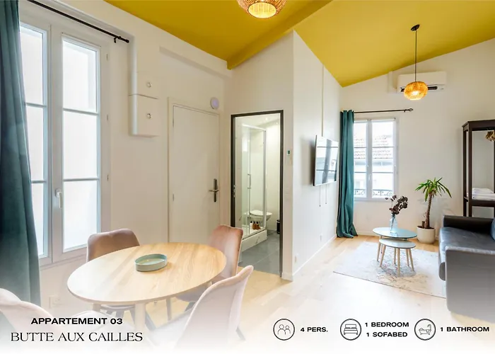 Beauquartier - Butte Aux Cailles I Apartman