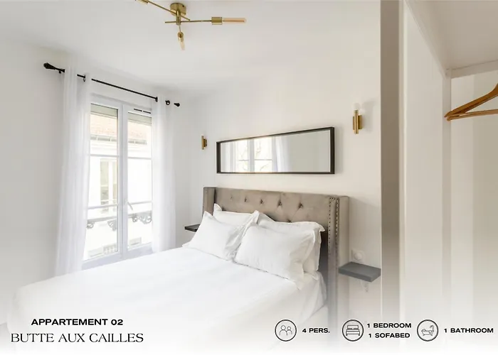 Appartamento Beauquartier - Butte Aux Cailles I *