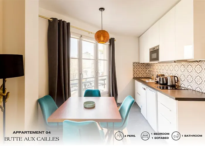 Apartament Beauquartier - Butte Aux Cailles I Paryż