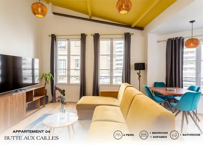 Beauquartier - Butte Aux Cailles I Apartament *